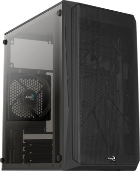 Számítógépház Aerocool CS-107 Mesh mATX Fekete Acryl üveg