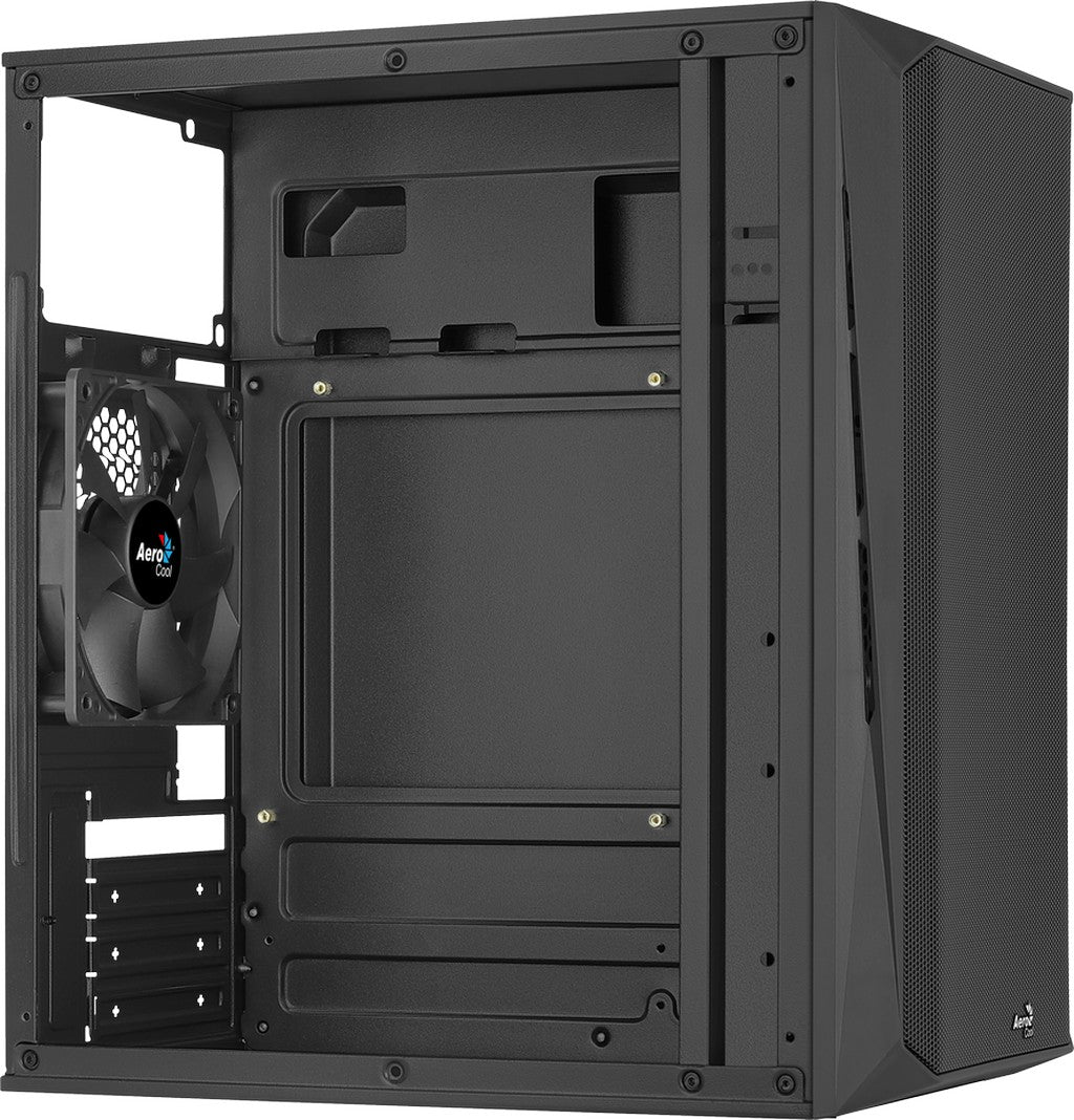 Számítógépház Aerocool CS-107 Mesh mATX Fekete Acryl üveg