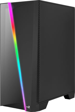 Számítógépház Aerocool Mirage ARGB ATX Fekete Edzett üveg