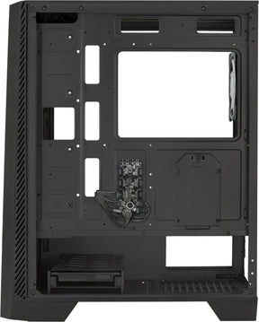 Számítógépház Aerocool Mirage ARGB ATX Fekete Edzett üveg