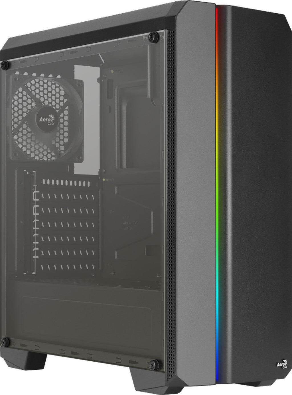 Számítógépház Aerocool Genesis ARGB ATX Fekete Acryl üveg
