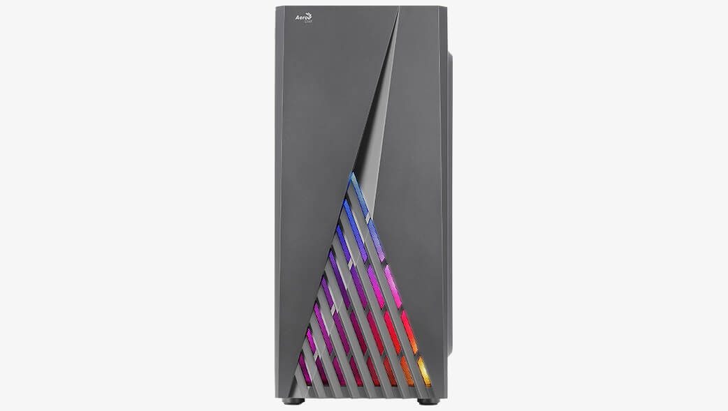 Számítógépház Aerocool Delta RGB ATX Fekete Acryl üveg