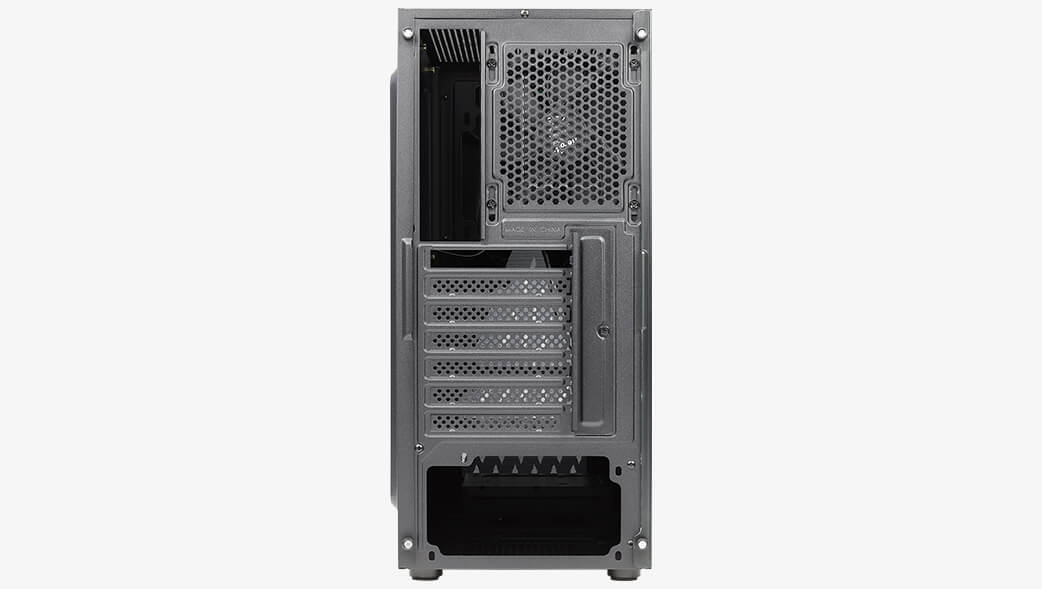 Számítógépház Aerocool Delta RGB ATX Fekete Acryl üveg