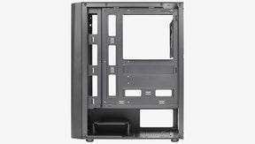 Számítógépház Aerocool Delta RGB ATX Fekete Edzett üveg