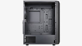 Számítógépház Aerocool Beam v1 ATX Fekete Edzett üveg