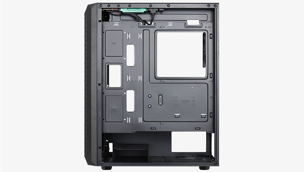 Számítógépház Aerocool Beam v1 ATX Fekete Edzett üveg