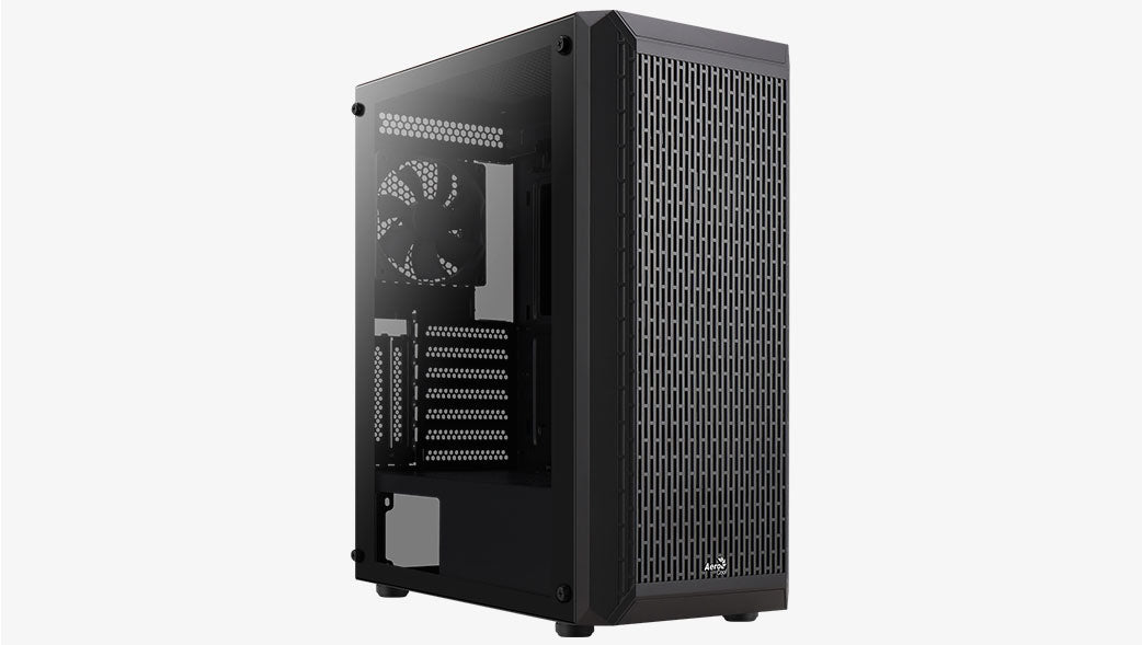 Számítógépház Aerocool Beam v1 ATX Fekete Edzett üveg