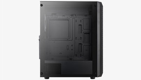 Számítógépház Aerocool Beam v2 FRGB ATX Fekete Edzett üveg