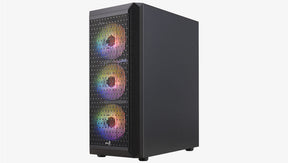 Számítógépház Aerocool Beam v2 FRGB ATX Fekete Edzett üveg
