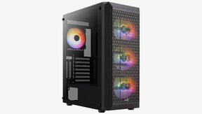 Számítógépház Aerocool Beam v2 FRGB ATX Fekete Edzett üveg