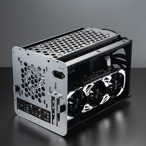 Számítógépház Jonsbo V8 Mesh ITX Szürke