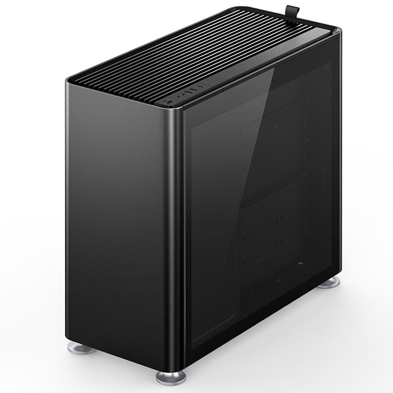 Számítógépház Jonsplus i400 ATX Fekete Edzett üveg