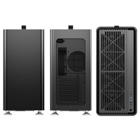 Számítógépház Jonsplus i400 ATX Fekete Edzett üveg