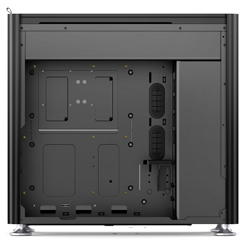 Számítógépház Jonsplus i400 ATX Fekete Edzett üveg
