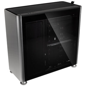 Számítógépház Jonsplus i400 ATX Ezüst Edzett üveg