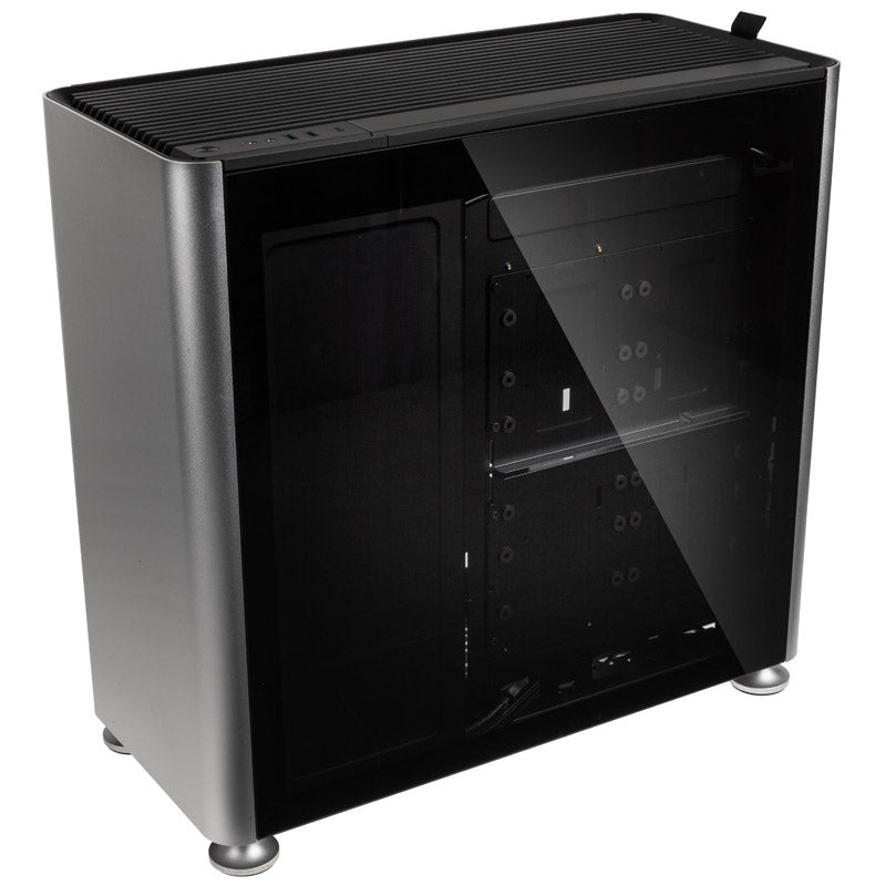 Számítógépház Jonsplus i400 ATX Ezüst Edzett üveg