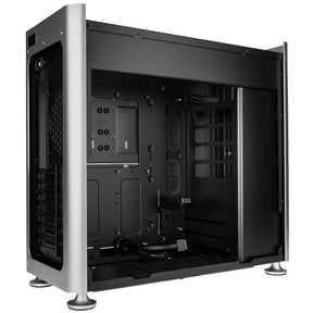Számítógépház Jonsplus i400 ATX Ezüst Edzett üveg