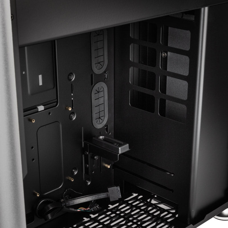 Számítógépház Jonsplus i400 ATX Ezüst Edzett üveg