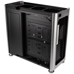 Számítógépház Jonsplus i400 ATX Ezüst Edzett üveg