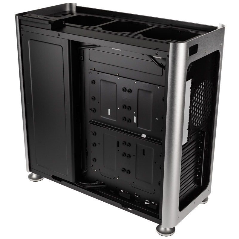 Számítógépház Jonsplus i400 ATX Ezüst Edzett üveg