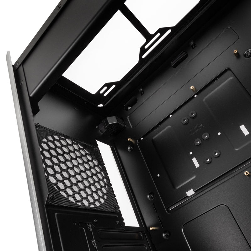 Számítógépház Jonsplus i400 ATX Ezüst Edzett üveg