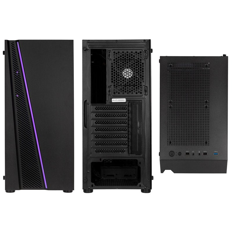 Számítógépház Kolink Inspire X2 ARGB ATX Edzett üveg Fekete