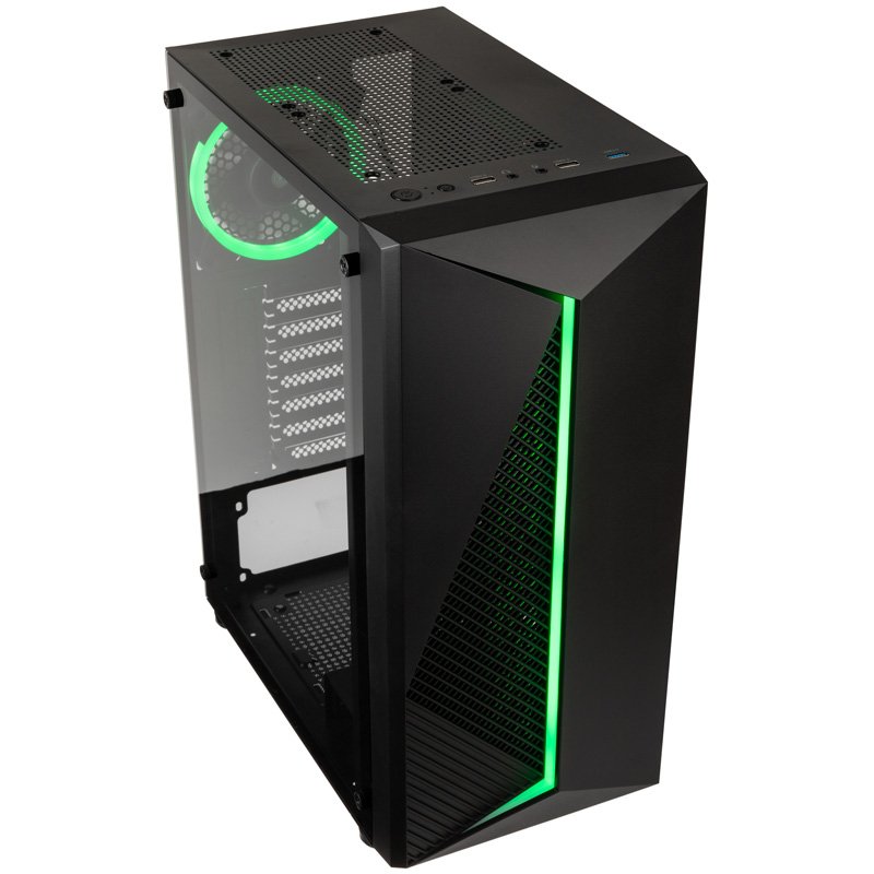 Számítógépház Kolink Inspire X3 ARGB ATX Edzett üveg Fekete