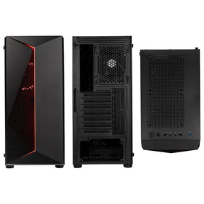 Számítógépház Kolink Inspire X3 ARGB ATX Edzett üveg Fekete