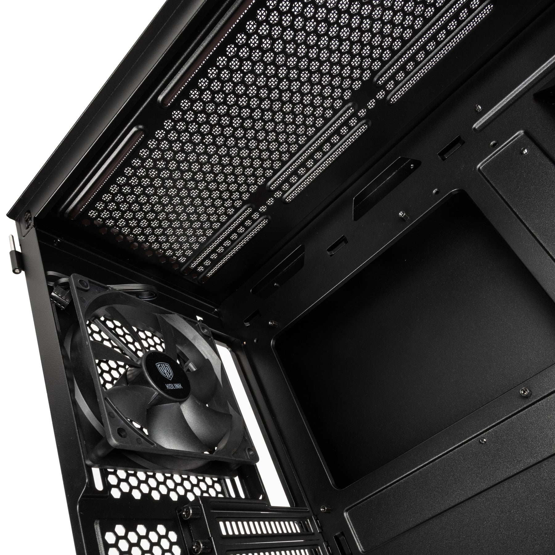 Számítógépház Kolink Stronghold Prime ATX Edzett üveg Fekete