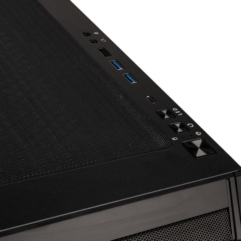 Számítógépház Kolink Citadel Mesh ARGB ATX Edzett üveg Fekete