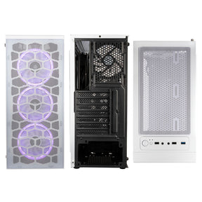 Számítógépház Kolink Observatory Lite Mesh ARGB ATX Edzett üveg Fehér