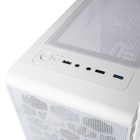 Számítógépház Kolink Observatory Lite Mesh ARGB ATX Edzett üveg Fehér