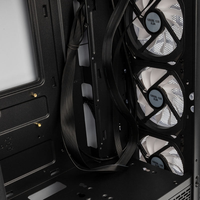 Számítógépház Kolink Observatory Lite Mesh ARGB ATX Edzett üveg Fehér