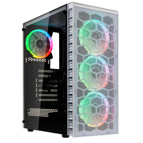 Számítógépház Kolink Observatory Lite Mesh ARGB ATX Edzett üveg Fehér