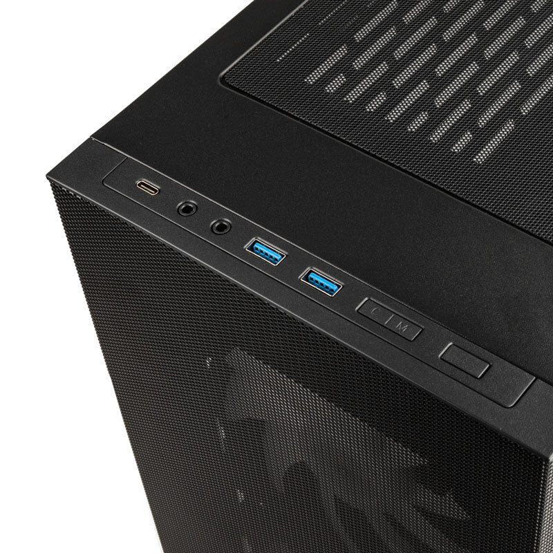 Számítógépház Lian Li LANCOOL 205 Mesh C ATX Fekete Edzett üveg