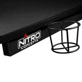 Gamer asztal Nitro Concepts D12 1160 x 750 mm Fekete