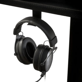 Gamer asztal Nitro Concepts D16E 1600 x 800 mm Carbon Black Elektromosan állítható