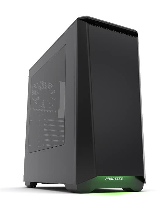 Számítógépház PHANTEKS Eclipse P400 ATX Edzett üveg Fekete