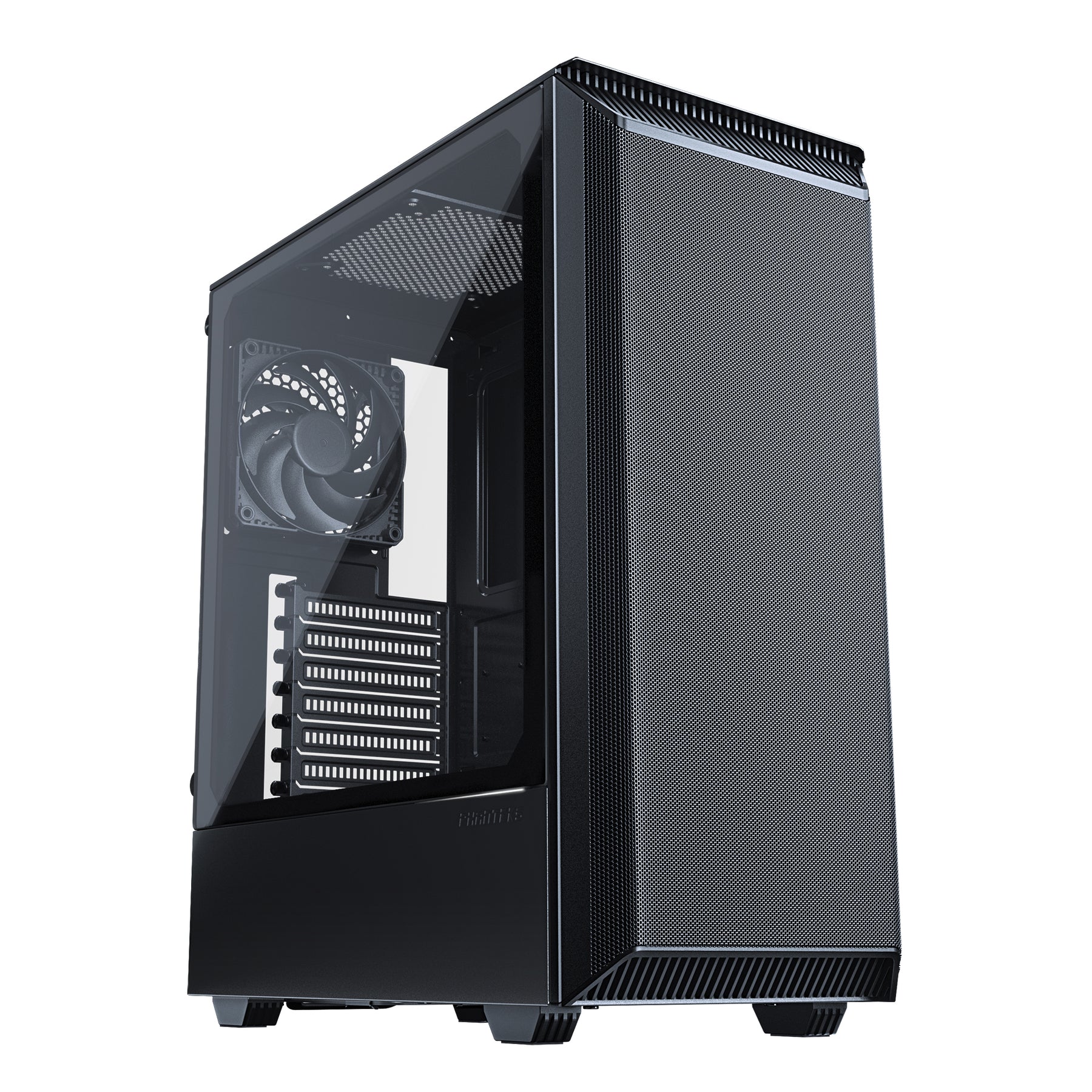 Számítógépház PHANTEKS Eclipse P300A Mesh Edition ATX Edzett üveg Fekete