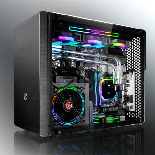 Számítógépház RAIJINTEK Ophion M Evo ALS mATX Fekete