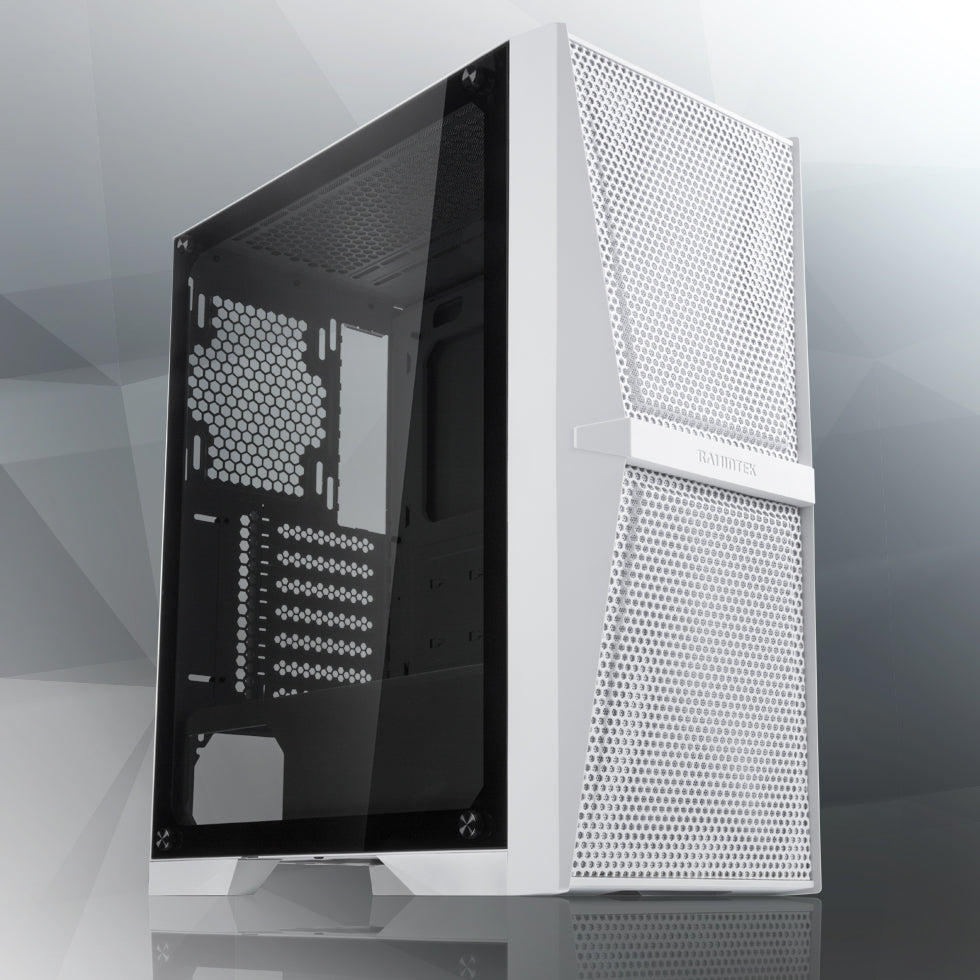 Számítógépház RAIJINTEK SILENOS MS Pro ATX Edzett üveg Fehér