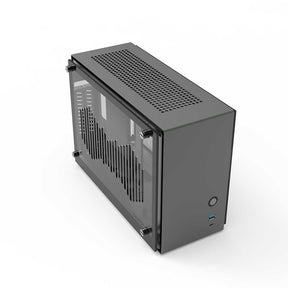 Számítógépház Zalman M2 Mini ITX Sötétszürke Acryl oldallap