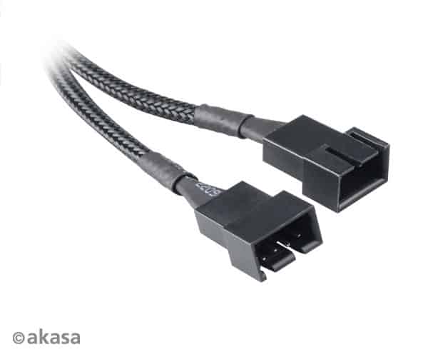 Kábel hűtő Akasa 4-Pin PWM Elosztó 15cm