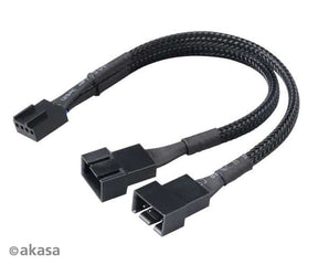 Kábel hűtő Akasa 4-Pin PWM Elosztó 15cm