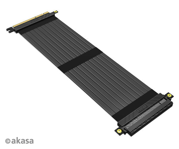 Kábel Riser Akasa PCI-express 3.0 x 16 30 cm Fekete