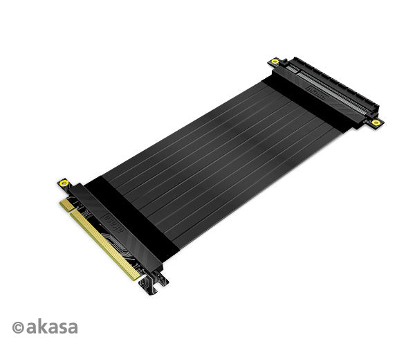 Kábel Riser Akasa PCI-express 3.0 x 16 20 cm Fekete