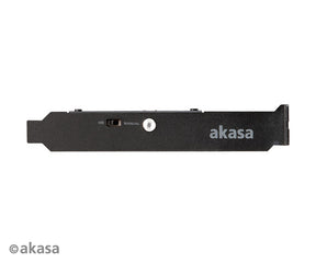 LED Vezérlő Akasa Vegas RGB 8x 4-Pin 12V Control kártya XL