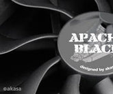 Ventilátor Akasa Apache PWM 12cm Fekete