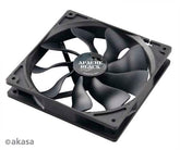 Ventilátor Akasa Apache PWM 14cm Fekete