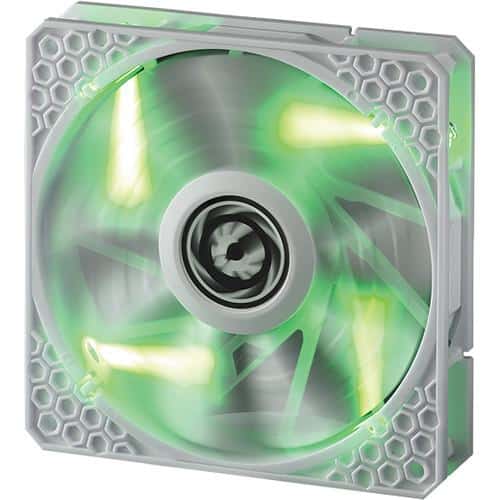 Ventilátor BitFenix Spectre PRO 14cm Fehér/Zöld LED